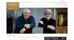 Desktop Screenshot of joneswinery.com.au